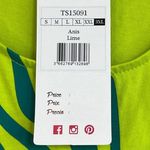 Coline Size 3XL Lime Green with Multicolored Designs Tank Top New With T… Photo 8