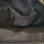 Street Level  Suede Crocodile embossed black leather crossbody bag Photo 14