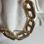 Christian Dior Vintage  CD Logo Gold Tone Bracelet Photo 5