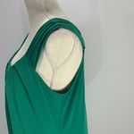 The Limited  Sleeveless Kelly Green Pleated Blouse Size Medium Photo 5