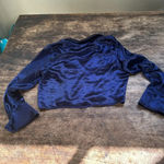 Emory park Blue blouse size large NWT Photo 2