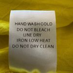 DANCE & MARVEL Lemon Yellow Slip Dress with Slight Cowl Neck in Sz Med Photo 5