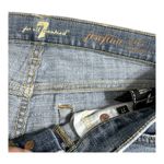 7 For All Mankind Josefina Skinny Boyfriend Blue Jeans 27 Photo 3