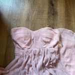 Birdy Grey  Grace Convertible Chiffon Dress In Rose Quartz Photo 4