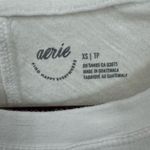 Aerie  White Long Sleeve Tee Photo 1