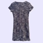 Banana Republic Banana Republic Blue & White Mini Crew Neck Short Sleeve Dress Sz 2 Photo 1