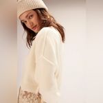 Free People  Easy Street Crop Pullover Size M Photo 4