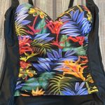 Maxine of Hollywood Women's  Multicolor Ruched Swimsuit Size Small EUC #5048 Photo 1