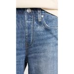 Rag and Bone NWT Miramar Wide Leg in Lenox Photo Printed Faux Jean Sweat Pants L Photo 6