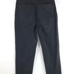 Everlane  Womens Pants The Straight-Leg Crop Stretch Black 0 Photo 3