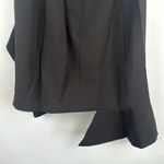 Endless Rose  Women’s Black Strapless Asymmetrical Ruffle Mini Dress Size XS Photo 6