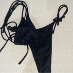 Revolve Aexae Swim Tyra Black Bikini Swimsuit Set Photo 12