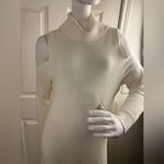 Kensie  Womens Cold-Shoulder Sweater Dress Size L.   C16 Photo 4