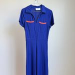 Peachy Den sz S blue orange jumpsuit Photo 1