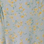 Gap Vintage y2k Light Blue & Yellow Floral Sleeveless Maxi Dress Size 4 Photo 2