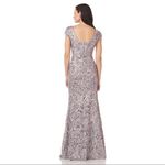 JS Collections JS‎ Collections Embroidered Lace Short Sleeve Mother of the Bride Gown Sz 8 NWT Photo 2