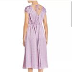 Kate Spade  Geo Dot Midi Dress Purple Size 6 NEW Photo 2