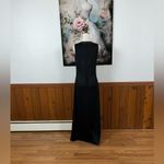 Pretty Vintage 1970s Fred Rothschild California Maxi Dress! Black Size 10 Photo 4