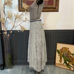 Free People Rock On Patchwork Asymmetrical Boho Prairie Fairie Maxi Skirt- 2 ππ Photo 7