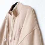 BDG  Porter Zip Up Sweatshirt Tan Size Medium NWT Photo 3