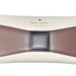 Kate Spade White & Brown Bow Wallet Photo 0