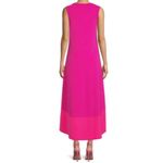Time And Tru 258.  Pink/Magenta Sleeveless Maxi Dress Photo 2