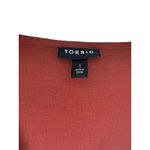 Torrid Crinkle Gauze Lace Inset Surplice Top Blouse Women’s Sz 1 1X/14-16 Red Photo 6