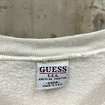 Guess Vintage White 90s USA Made Patriotic Graphic Sweatshirt OS Adult Retro Photo 1