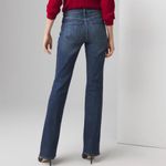 White House | Black Market Mid Rise Everyday Soft Denim Slim Boot Bootcut Jeans 00 Photo 2