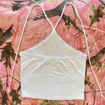 Brandy Melville white tie halter tank top Photo 1