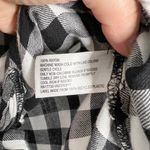 Wild Fable Black & White Gingham Plaid Cropped Bell Sleeve Blouse Photo 9