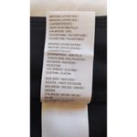 Belle Kim Gravel Faux Leather Front / Ponte Back Pants Women size 12 Black Photo 10