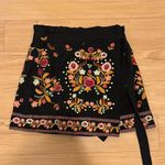 ZARA  Floral Embroidered Skirt Photo 0