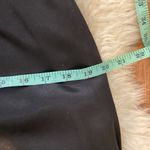 Belsoie Black Satin Maxi Bridesmaid Dress EUC Sz 14 Sleeveless Polyester Photo 13