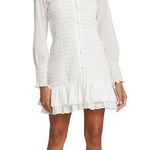 Veronica Beard  Kelsey smocked shirt dress Photo 0