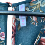 Xhilaration  women's size medium floral pants jumpsuit Photo 2