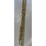 Vintage Monet Gold Tone Chunky Flat Double Curb Link Chain Necklace Signed 20” Photo 9