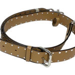 Coach  Tan Grommet Silver Hardware Purse Strap NEW Photo 0