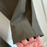 EXPRESS NEW Super High-waisted Belted Cargo Ankle Pant In Olive Green Size 10 Photo 12