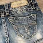 Rock Revival  Women’s Sz 28 Amy Denim Bling Jean Shorts Photo 4