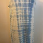 Time & Tru β€οΈβπ₯ NWT Blue/White Tie Dye Print One Shoulder Midi Dress Size XXL/20 Photo 7