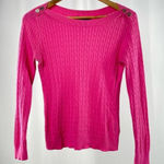 Ralph Lauren Lauren  Cotton Long Sleeve Sweater in Pink Size Extra Small or P‎ Photo 0