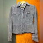 Caslon  Nordstrom Gray Corduroy Utility Jacket Women’s M Photo 0