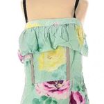 Juicy Couture  | Y2K Mint Green Floral Silk Blend Dress Size 2 XS Photo 2