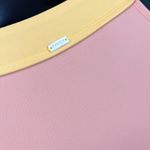 Freely Womens Asymmetrical Swimsuit Size Small Colorblock Pastel Beach Summer Photo 4