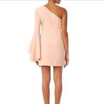 Intermix 😇 Womens Aleen One Shoulder Blush Pink Dress, Sz Small Photo 1