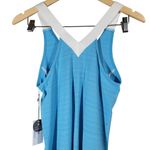 Lija Flow‎ Drop Tank White & Surf Blue S NWT Photo 3