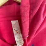 Alstyle Las Vegas Small Glitter Graphic Print Hooded Hoodie Sweatshirt Pink Photo 3