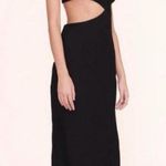 STAUD Prismatic Dress, Size 12, $450 Black Photo 3