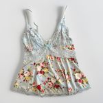 Avidlove Womens‎ Top XL Babydoll Y2K Innocent Fairy Lace Spring Floral Coquette Feminine Photo 0